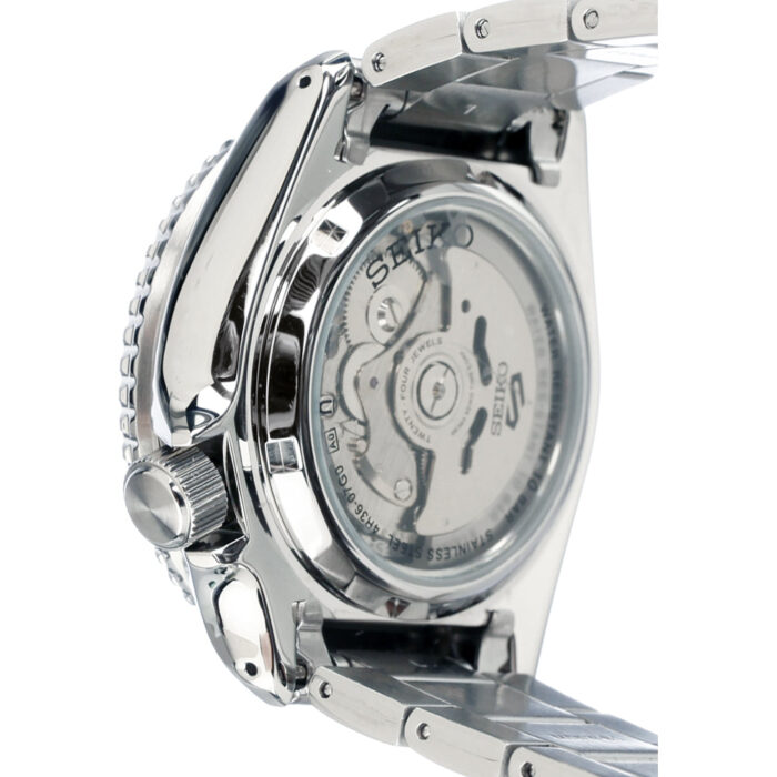 Seiko 5 Sports Automatic Analog Blue Dial Silver Steel Strap Watch For Men - SRPD51K1 - Image 12